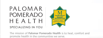 Palomar Pomerado Healh: Specializing In You. The mission of Palomar Pomerado Health is to heal, comfort, and promote health in the communities we serve.